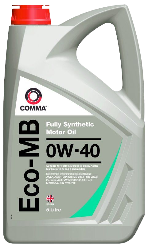 Моторное масло Comma Eco-MB 0W-40, 5л (Comma: ECOMB5L)